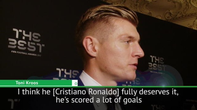 Ronaldo deserves Best FIFA Award - Kroos