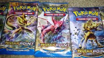 Pokemon XY BREAKpoint Booster Pack Video! NICE PULL! Jenna Em Channel