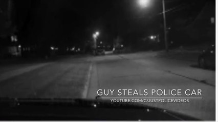 Guy Steals Police Cruiser