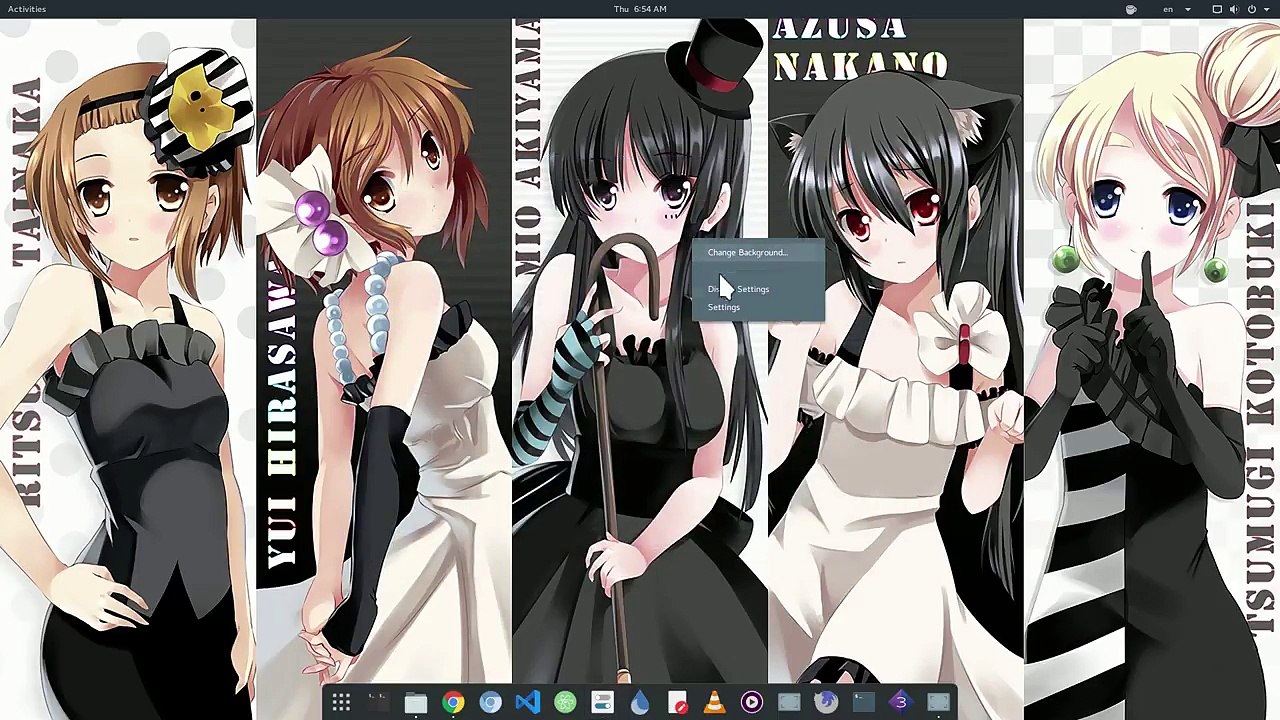 「K-On GNOME 3.26 」E04 - Change Cursor   Mouse Size