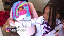 Little Girl Playing with Baby Dolly Funny Toys