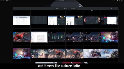 90 seconds of vanilla GNOME 3.26