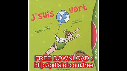 J'suis vert - Livre + CD