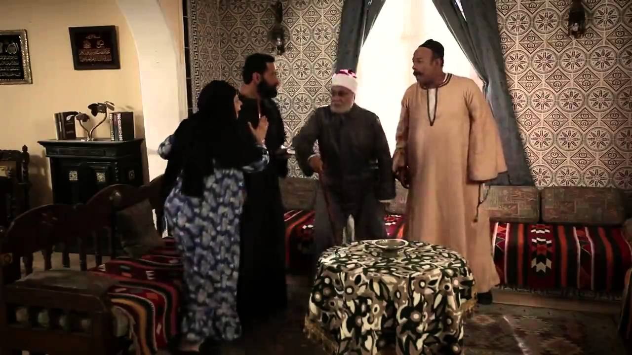 أخت تريز - مشهد إنفعال أحمد ماهر على إبنه "كامل المتشدد" وطرده من البيت بعد إشعال الفتنة الطائفية