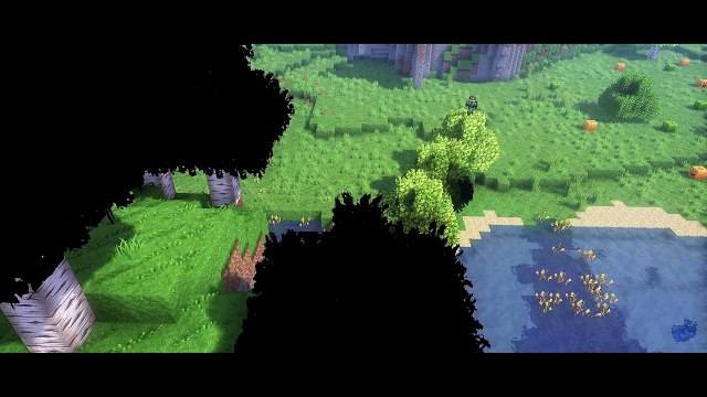 Minecraft Tutorial - ChromaHills Black Trees Fix (Custom Colors) 60fps