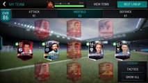 FIFA Mobile 5x TEAM HERO PACK N PLAY WITH 88 OVR PINK SLIPS DISCARD!?