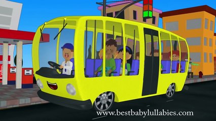 Wheels On The Bus Lullaby Lyrics Baby Songs To Put A Baby To Sleep Lyrics-Baby Lullaby Music ♥