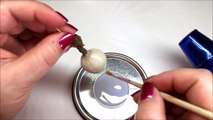 Translucents hollow beads- liquid polymer clay (liquid Fimo) tutorial