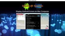 How to Screen Mirroring, Android Apps, Cast Screen, AirPlay, Mac OS X, Windows