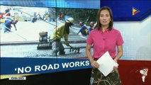 MMDA, ipinagbawal ang pagkukumpuni ng mga kalsada sa Metro Manila simula Nov. 1, 2017 - Jan. 15, 2018