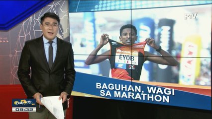 SPORTS BALITA: Baguhang runner, wagi sa marathon sa Venice, Italy