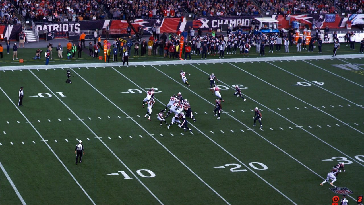 freeD: Matt Ryan connects with Mohamed Sanu on timing route | Week 7