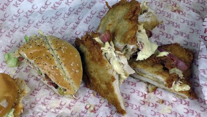 Burger without Bread - KFC Double Down