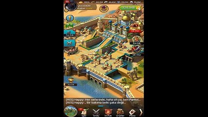 March Of Empires Hızlı Kaynak Biriktirmek