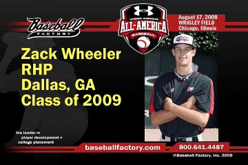 Zack Wheeler 2008 UA All-American - Baseball Factory