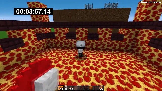 CASTILLO DE PIZZA VS CASTILLO DE HAMBURGUESA !! - MINECRAFT BATALLA DE CASTILLOS