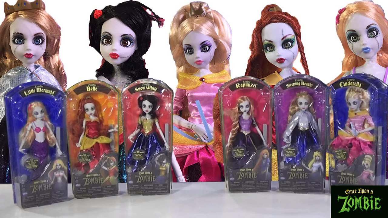 Once Upon a Zombie Princess Review - All 6 Zombie Dolls
