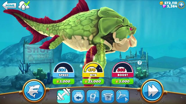 NEW BIG MOMMA DUNKLEOSTEUS And ATOMIC SHARK - Hungry Shark World