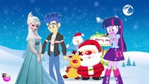 My Little Pony MLP Equestria Girls with Twilight Sparkle Pregnant Flash Sentry Spiderman vs Baby