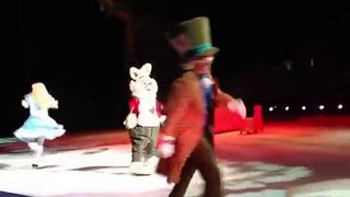 The entire Alice in Wonderland (on ice) performance!