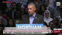 Obama Bashes Trump for ‘Dividing People’