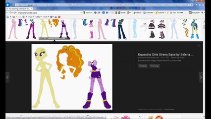 MLP MANE 6 DAZZLINGS SPEEDPAINT