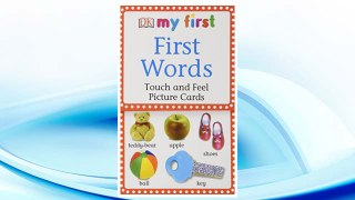 Download PDF My First Touch & Feel Picture Cards: First Words (My 1st T&F Picture Cards) FREE