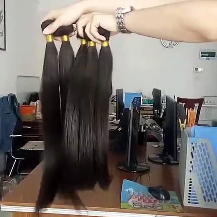 Silky Straight Human Hair Weave Hair Weft Hair Bundles