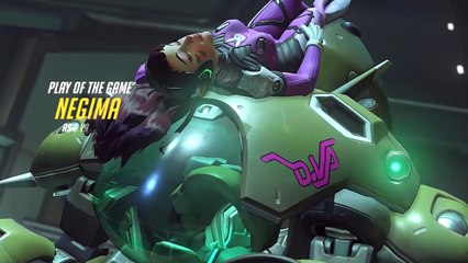 D Va's Tha Bomb! - D.Va Play of the Game - [Overwatch Beta]