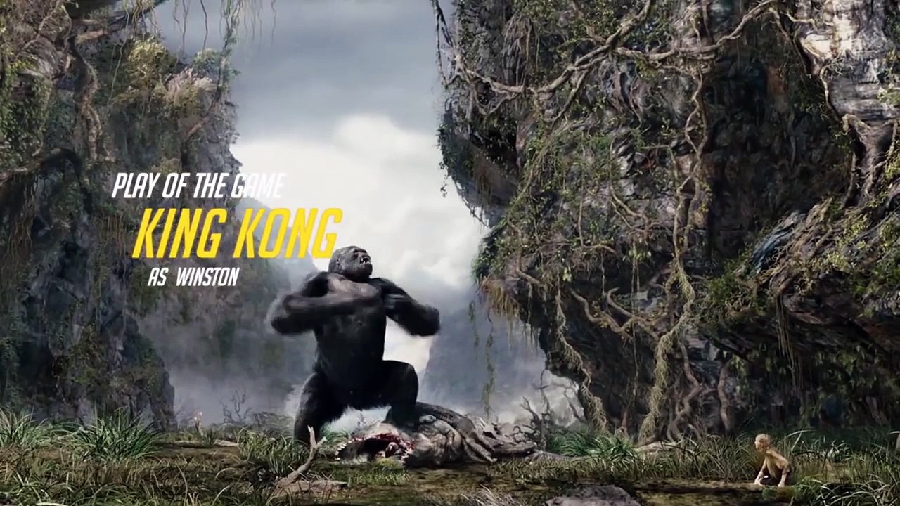 King Kong's Play Of The Game   Overwatch Parody