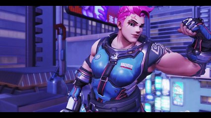 OVERWATCH - Zarya & Hanzo WOMBO COMBO!