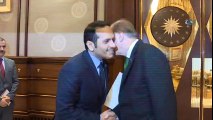 Cumhurbaşkanı Erdoğan, Katar Dışişleri Bakanını kabul Etti