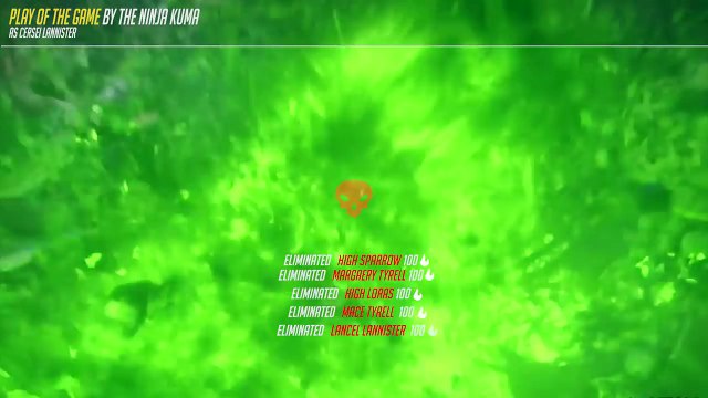 Cersei Lannister Play of the Game (POTG) OVERWATCH Game of Thrones - Cersei Play of the Game