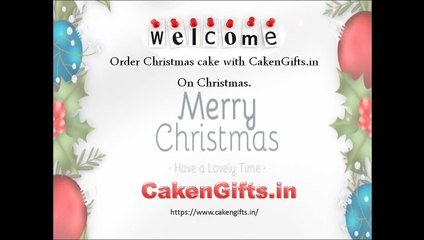 Send Christmas Cake in Dehradun via CakenGifts.in