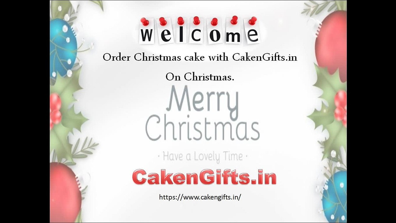Send Christmas Cake in Dehradun via CakenGifts.in