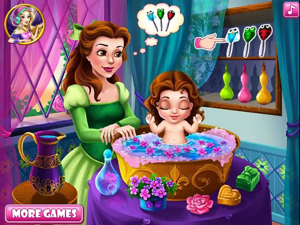 Belle Baby Wash - Girl Games - New Girl Game