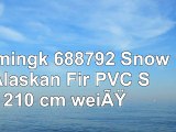 Kaemingk 688792 Snowy Alaskan Fir PVC S 210 cm weiß