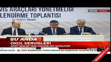 Okul servislerinde düzenlemeye gidildi