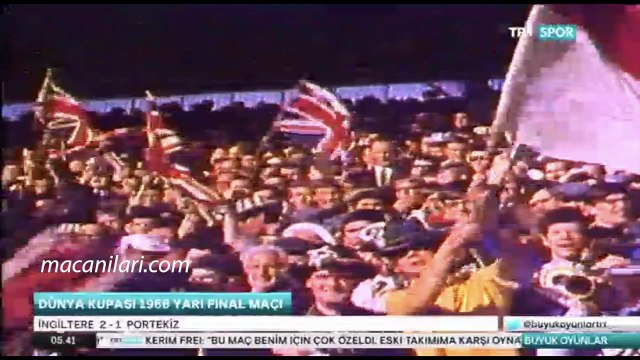 [HD] 26.07.1966 - FIFA World Cup 1966 Semi Final Match England 2-1 Portugal
