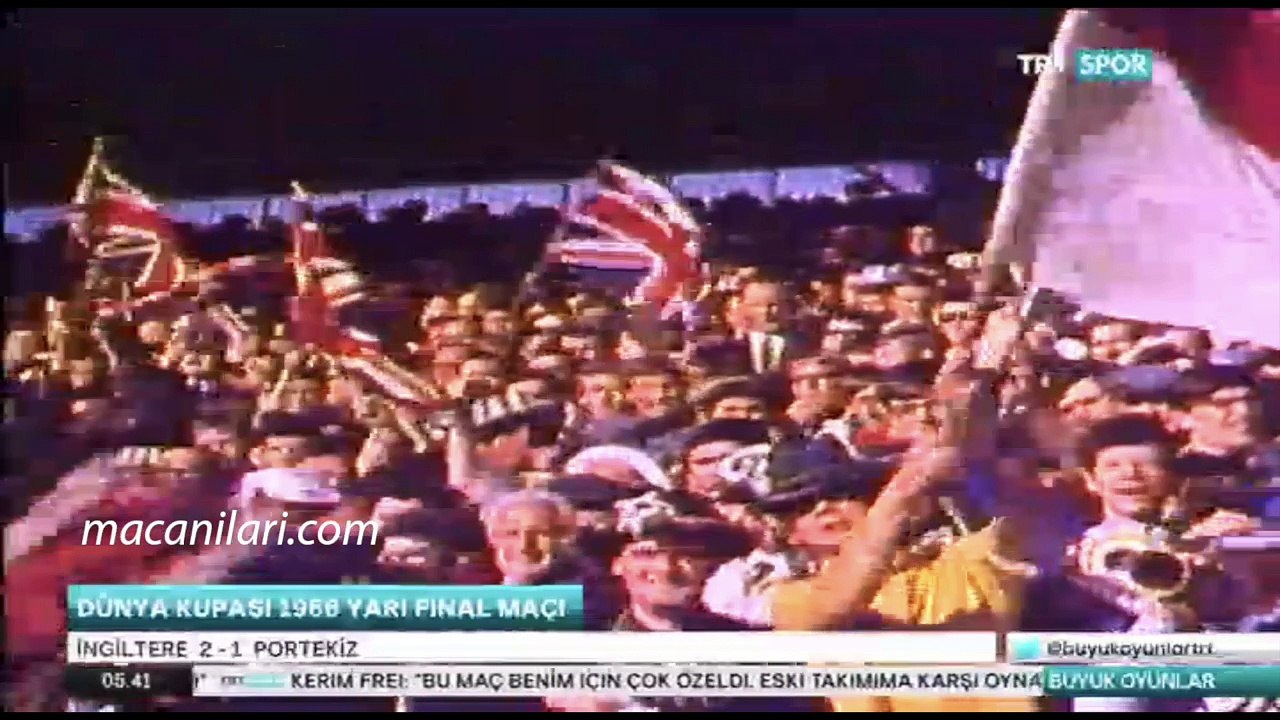 [HD] 26.07.1966 - FIFA World Cup 1966 Semi Final Match England 2-1 Portugal