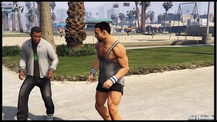 GTA 5 Stunt Fight - Mortal Kombat Scene funny moments