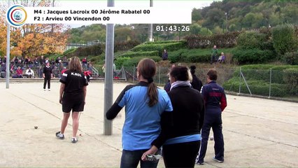 Demi-finales, Challenge Francisque Barbier, Saint-Chef 2017