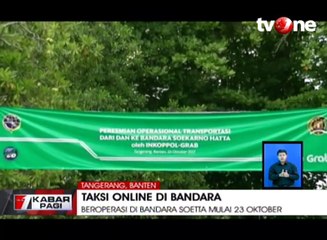 Taksi Online Resmi Beroperasi di Bandara Soekarno-Hatta
