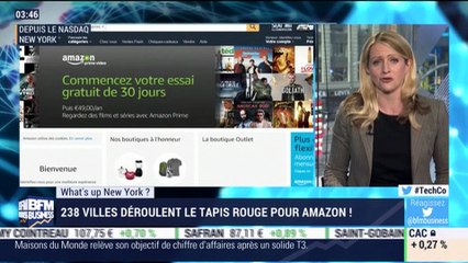 What's Up New York: 238 villes déroulent le tapis rouge pour Amazon ! - 23/10