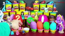 19 Play Doh Kinder Surprise Eggs WHERE IS THE DIAMOND ? Squinkies Disney Cars Angry Birds