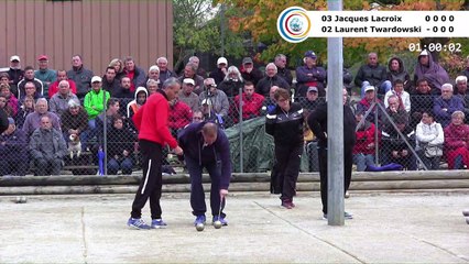 La finale, Challenge Francisque Barbier, Saint-Chef 2017