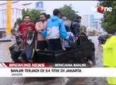 54 Titik Banjir di Jakarta, Ketinggian Air Capai 1,5 Meter