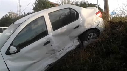 Tekirdağ'da Trafik Kazası: 1 Yaralı