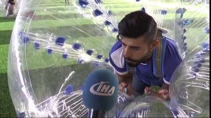 Balon Futbolu Maçları İlginç Görüntülere Sahne Oluyor