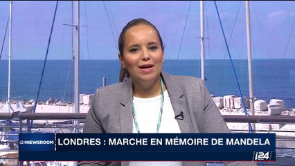 Londres : Marche en mémoire de Mandela